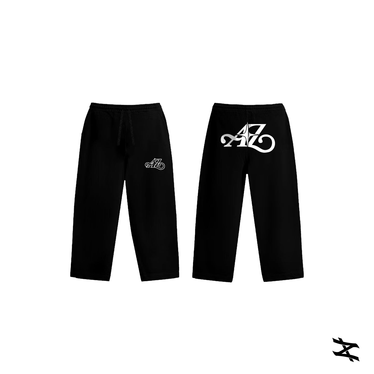 A-Z Signature Sweatpants (Black)