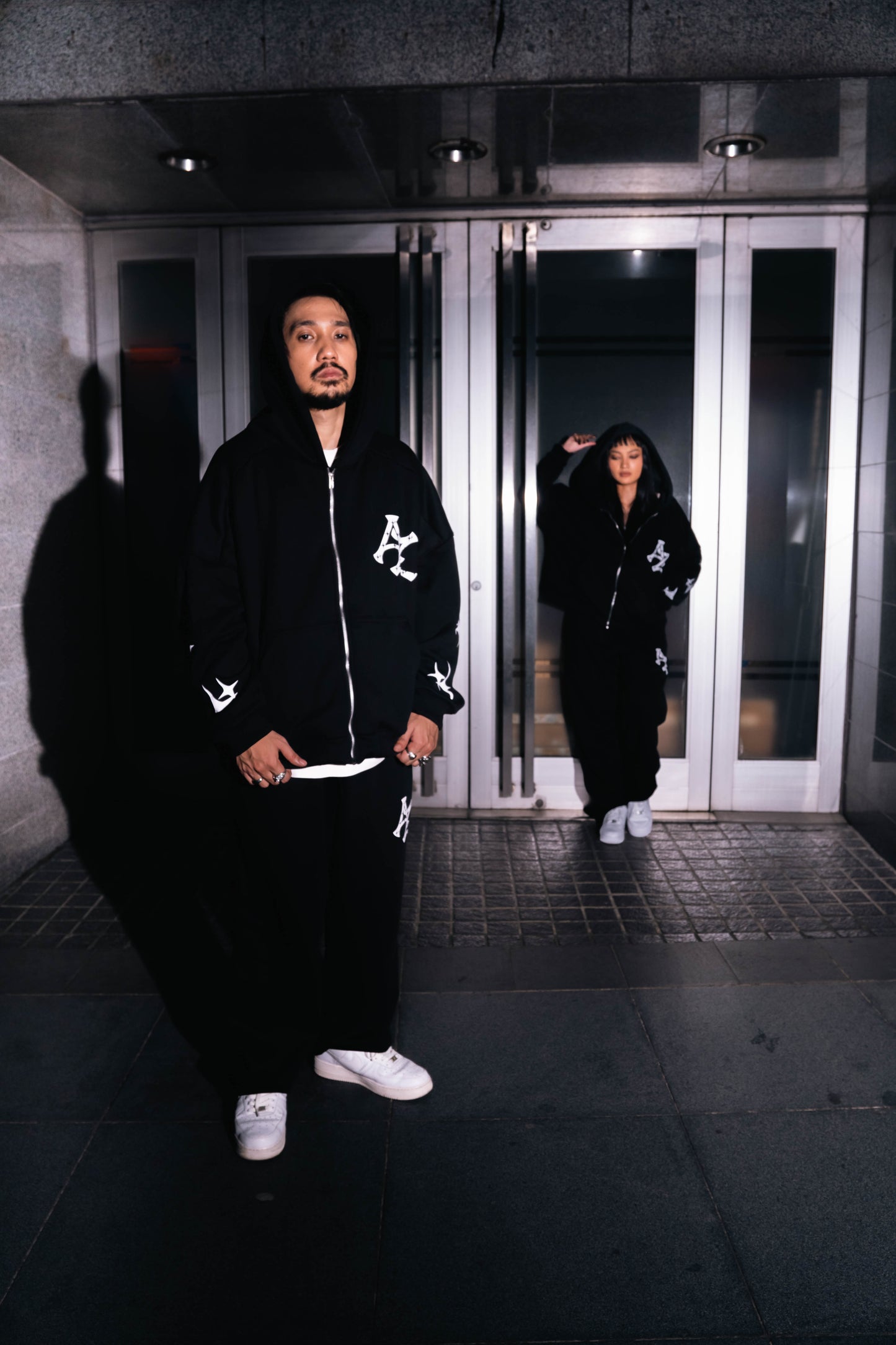 A-Z Astra Zip Hoodie (Black)