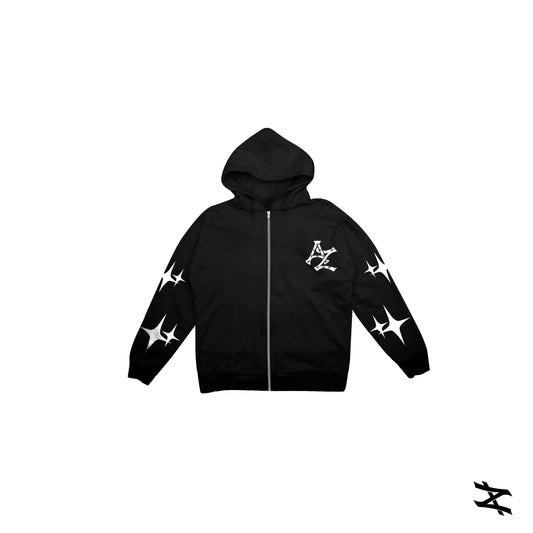 A-Z Astra Zip Hoodie (Black)