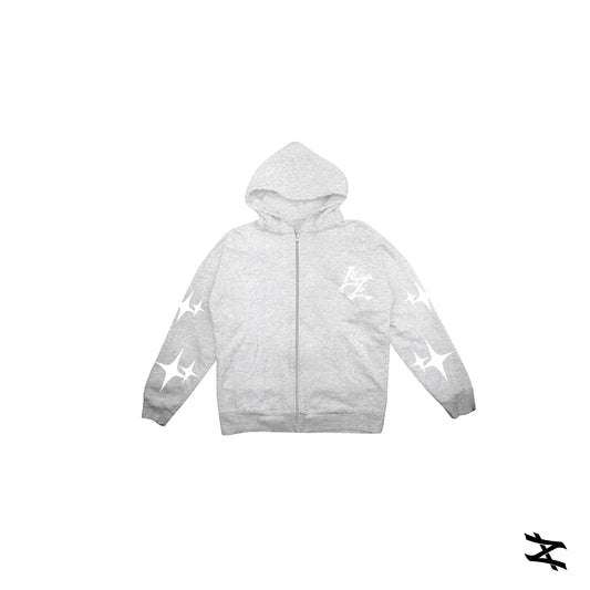 A-Z Astra Zip Hoodie (Heather Gray)