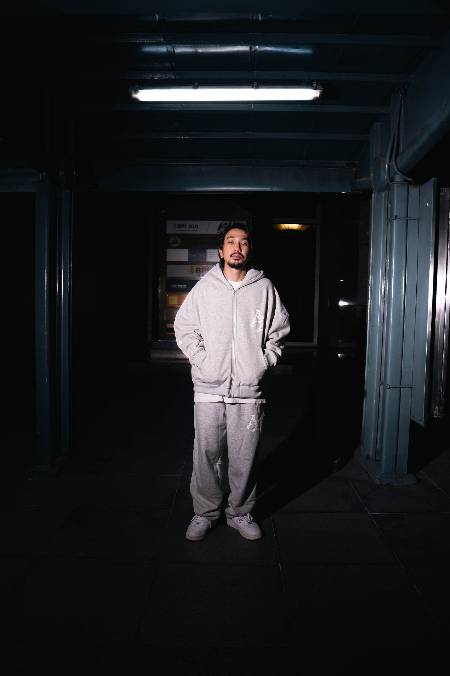 A-Z Astra Zip Hoodie (Heather Gray)