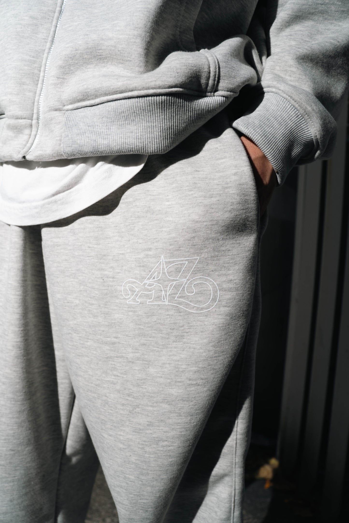 A-Z Signature Sweatpants (Heather Gray)